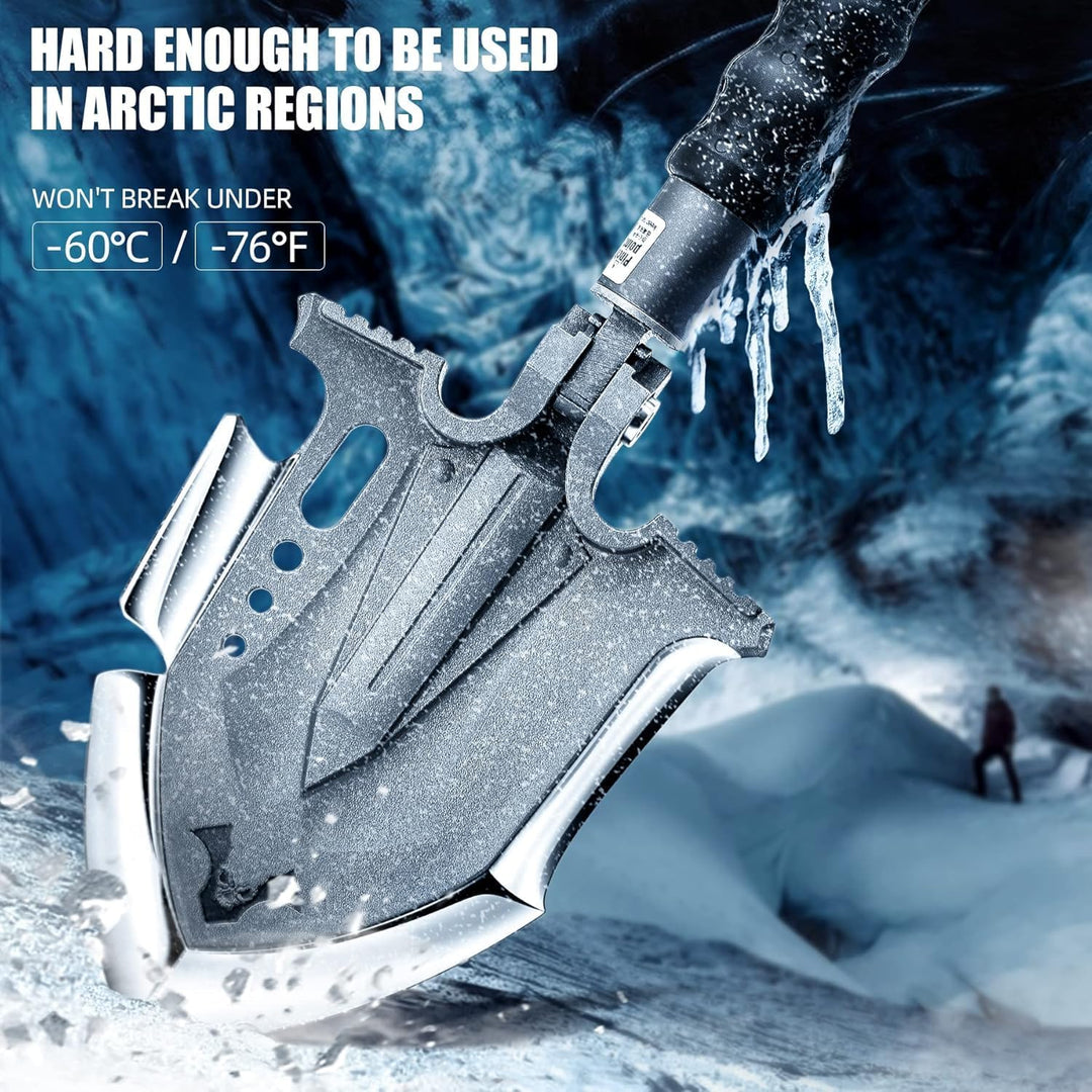 Zune Lotoo Klappspaten Survival Klappschaufel Tragbare Tactical Multifunctional Klappspaten Bundeswe
