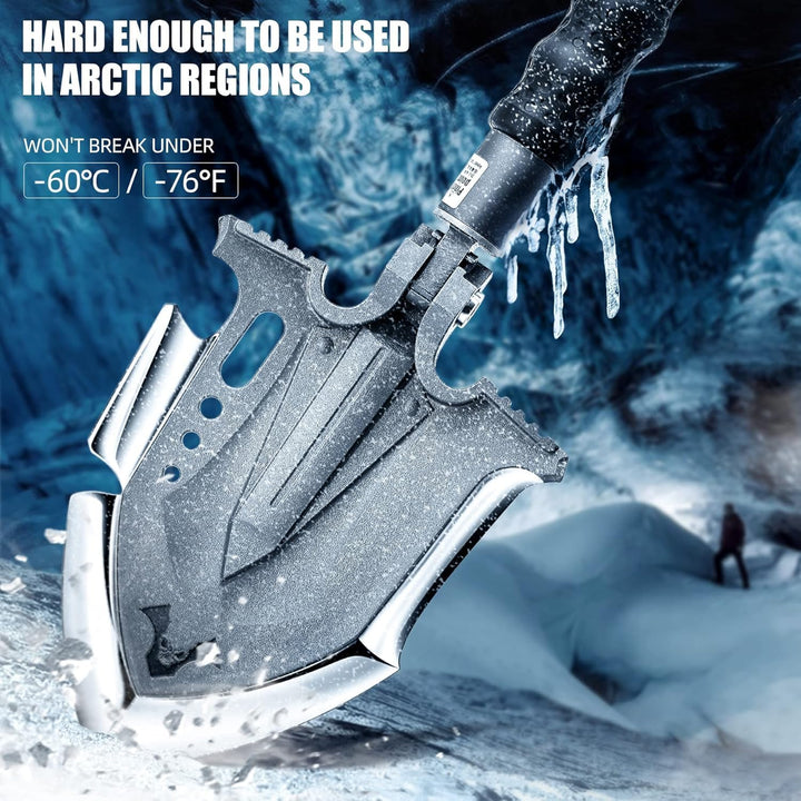 Zune Lotoo Klappspaten Survival Klappschaufel Tragbare Tactical Multifunctional Klappspaten Bundeswe