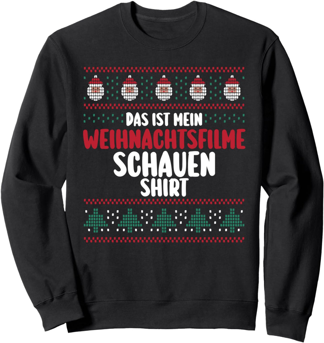 Weihnachtsmann Weihnachtsfilme Weihnachten Sweatshirt