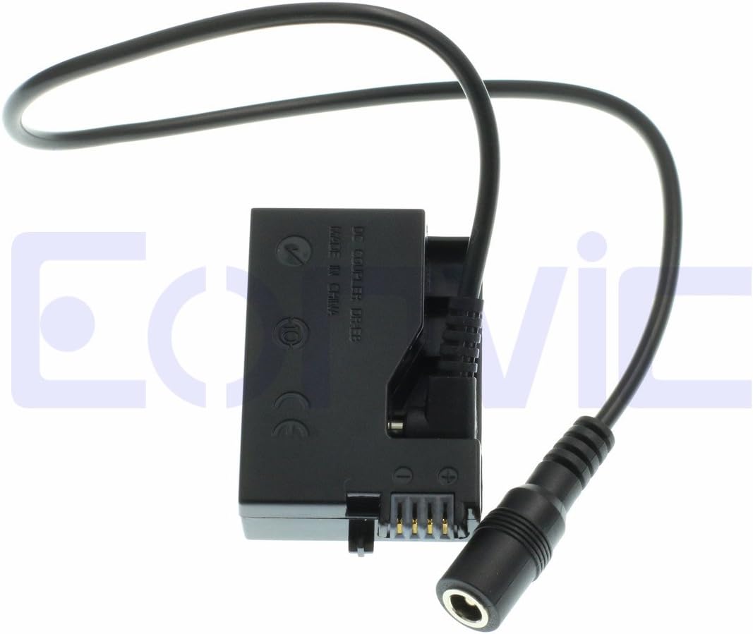 Eonvic Dtap to LP-E8 DC Coupler DR-E8 Power Battery Adapter for Canon EOS 700D 550D 650D 600D X4 X7i