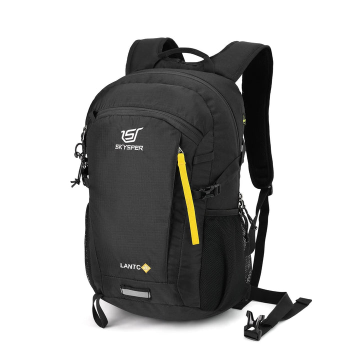 SKYSPER Leicht Wanderrucksack Klein Rucksack mit Rückenbelüftung Trekkingrucksack aus atmungsaktivem