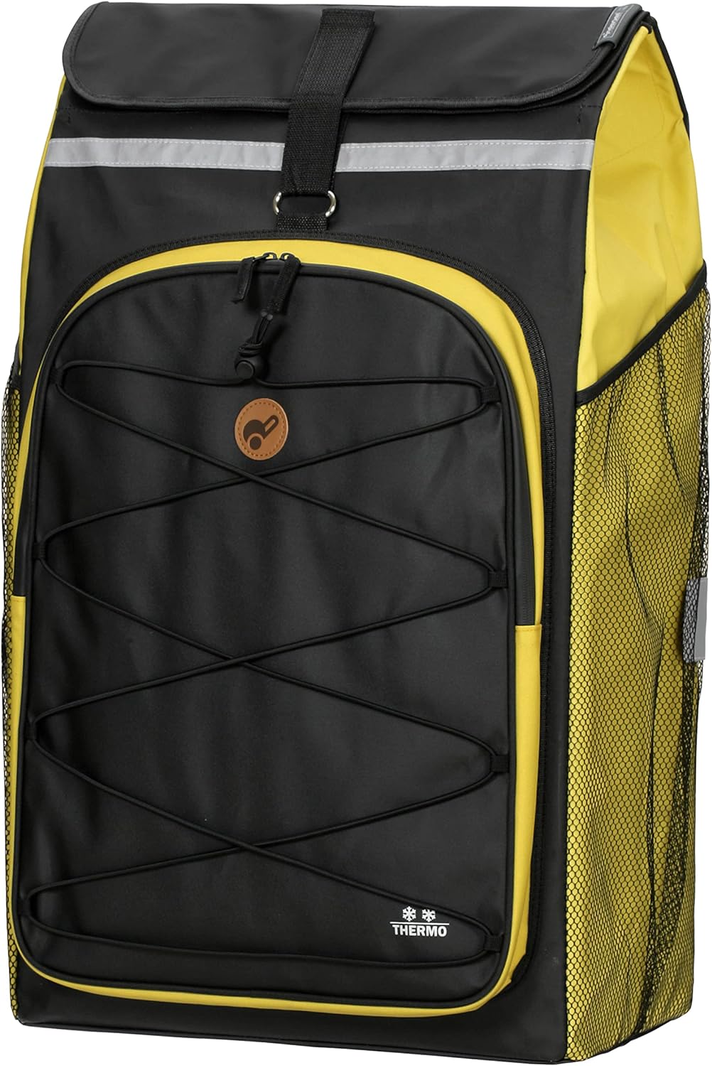Andersen Shopper Tura Alu klappbar mit Kugellagerrad Ø 29 cm und 74 Liter Tasche Fado 2.0 mit Kühlfa