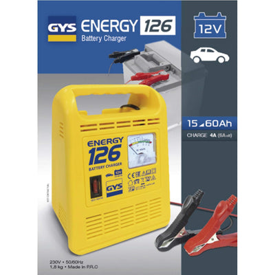 GYS Batterieladegerät 12 V, 15 - 60 Ah, Energy 126