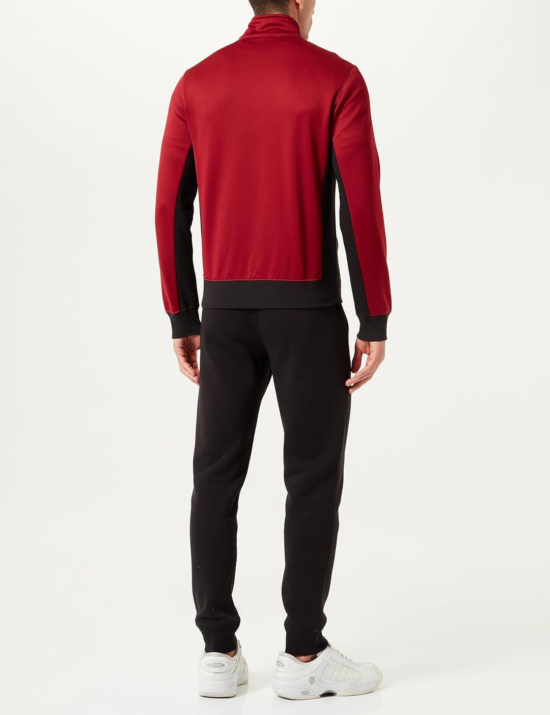 Champion Herren Legacy Sweatsuits Storm Fleece Full Zip Sportanzug S Rosso Scuro TRD/Nero, S Rosso S