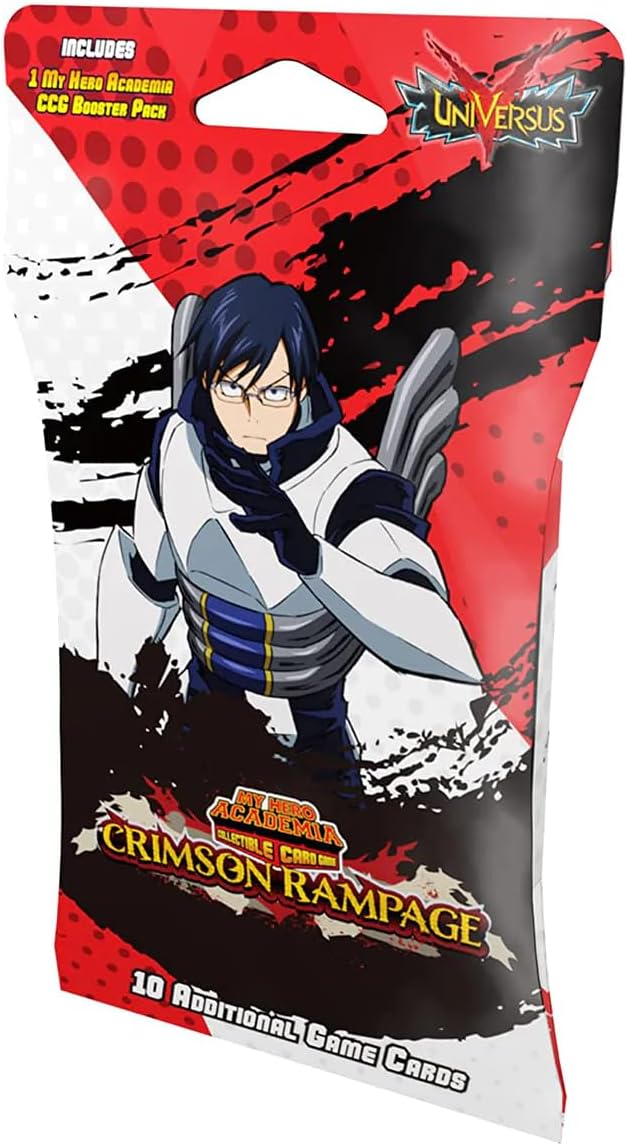 JASCOGA My Hero Academia Collectible Card Game - Booster Display Series 02: Crimson Rampage (24 Pack