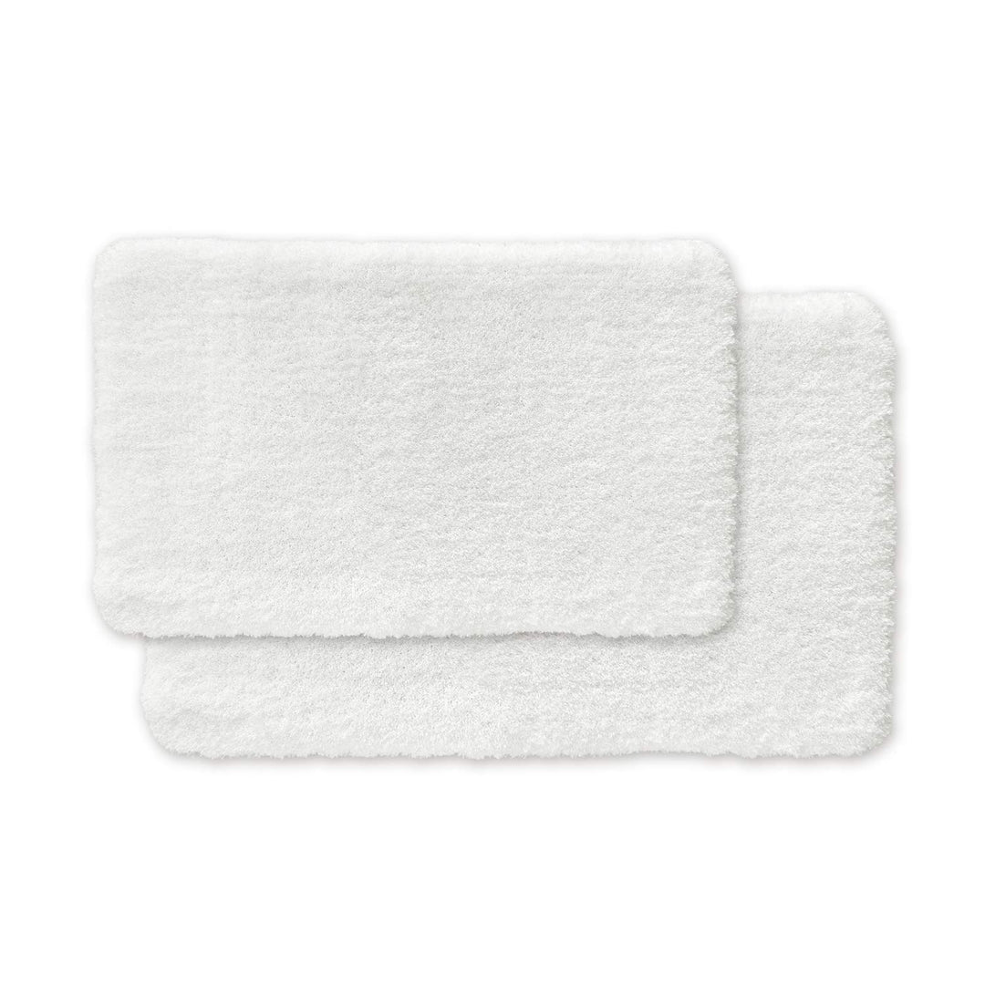 WohnDirect Premium Premium Badematten Set 2tlg. • Badvorleger Duschmatte • rutschfest &amp; Waschbar • B