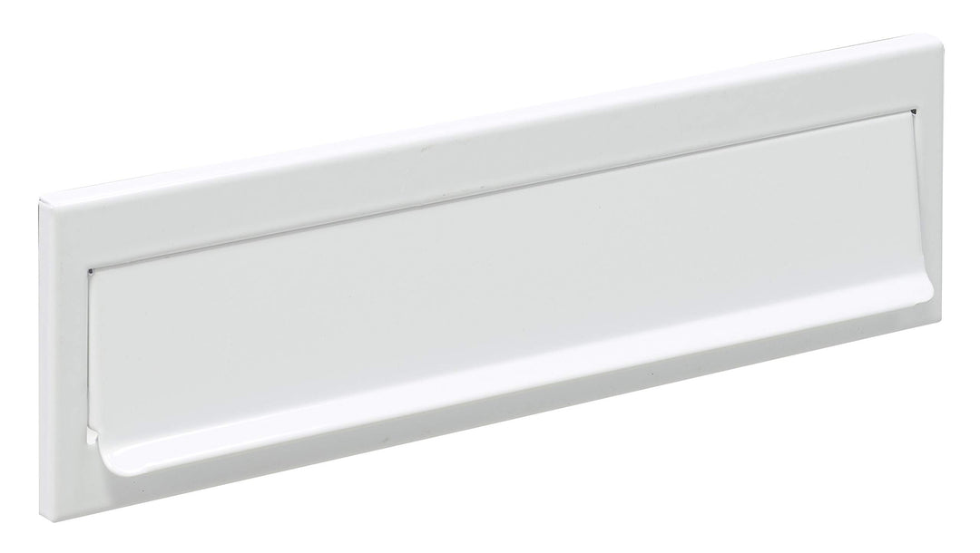 Arregui c-600 C603 Briefeinwurf aus Stahl, 248 x 73 mm, Weiss, 7,3 x 24,8 cm, Weiss