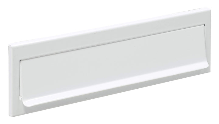 Arregui c-600 C603 Briefeinwurf aus Stahl, 248 x 73 mm, Weiss, 7,3 x 24,8 cm, Weiss