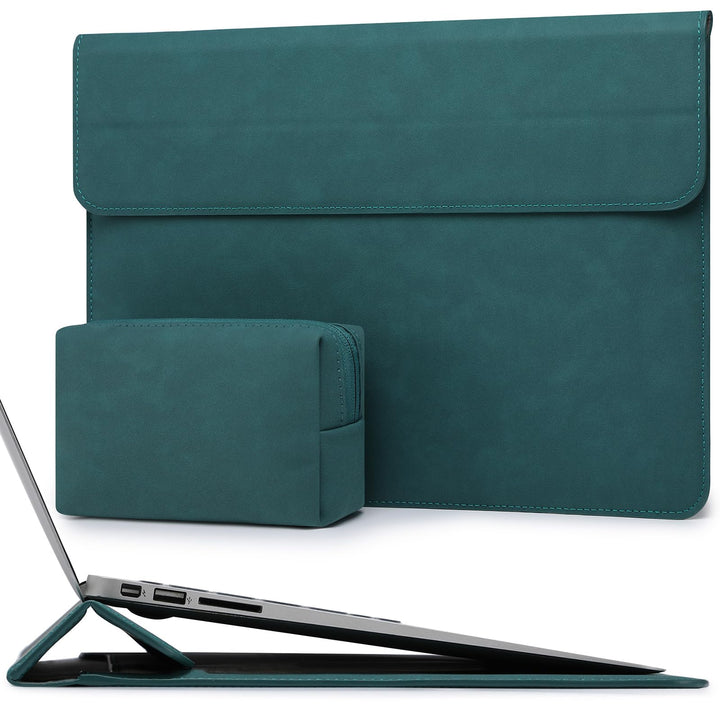 HYZUO 13,3-14 Zoll Laptop Hülle Tasche mit Standfunktion für MacBook Pro 14 M5/M4/M3/M2/M1 2026-2021
