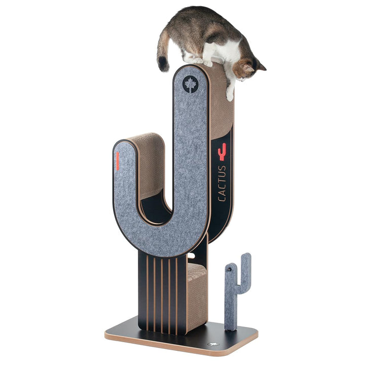 CanadianCat Company | Design Kratzmöbel Kaktus XXL | Kratzsäule, Kratzstamm | 50 x 30 x 104,5 cm