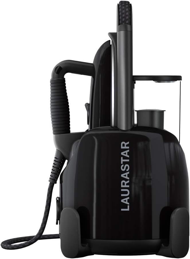 Laurastar Lift Plus Ultimate Black Dampfbügelstation & Bügelbrett Comfortboard Bundle mit Bügelbrett