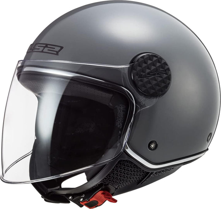 LS2 Jethelm LS2 Sphere Lux Nardo grau | Klares Visier | | Microlock-Verschluss | Polycarbonat | geei