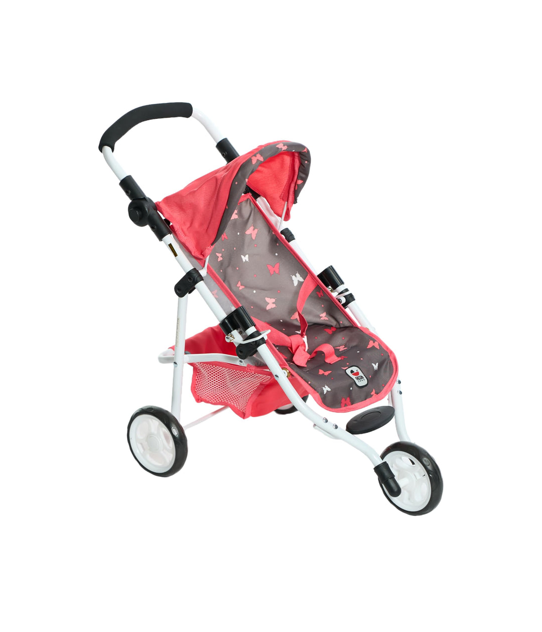 Bayer Chic 2000 - Puppenbuggy Lola, Kinderwagen für Puppen bis ca. 50 cm Grösse, Jogging-Buggy, Pupp