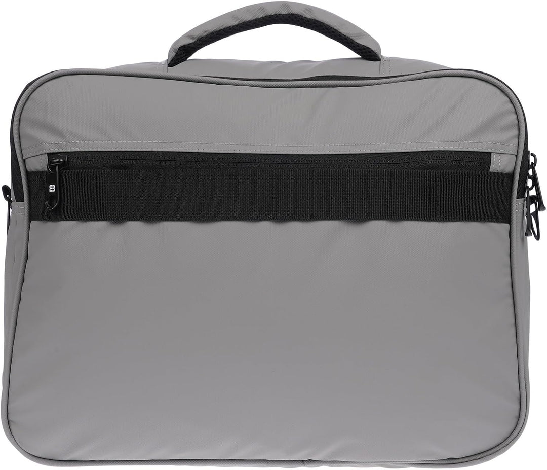 Christian Wippermann XXL Herren Umhängetasche Flugbegleiter Tasche Messenger Arbeitstasche 17 Zoll L