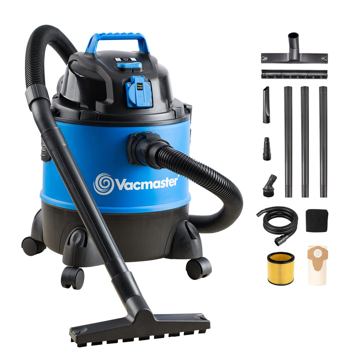 Vacmaster VQ1220PFC 1250W 20L Nass Trockensauger,Mehrzwecksauger Industriestaubsauger,für Haus, Gara