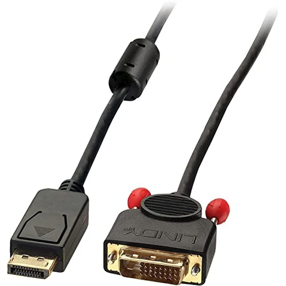 LINDY 41489 0.5m DisplayPort an DVI Kabel