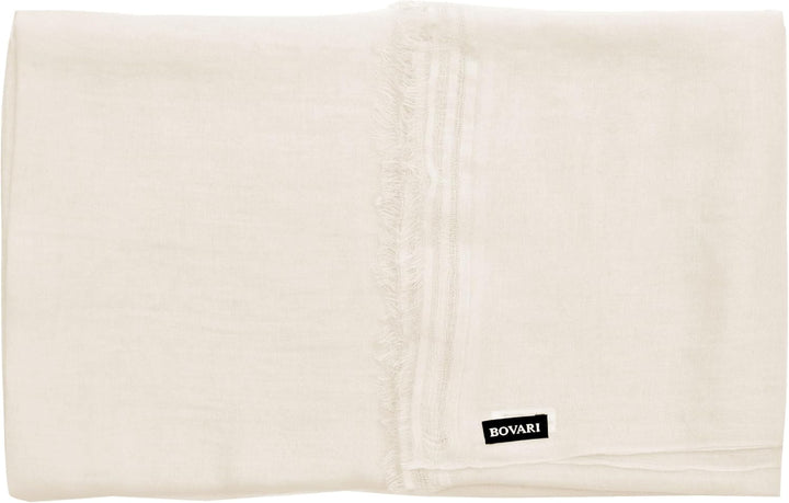 Bovari Pashmina Kaschmir Schal Damen - 70% Kaschmir 30% Seide - extra leicht/dünn - Sommerschal - 20