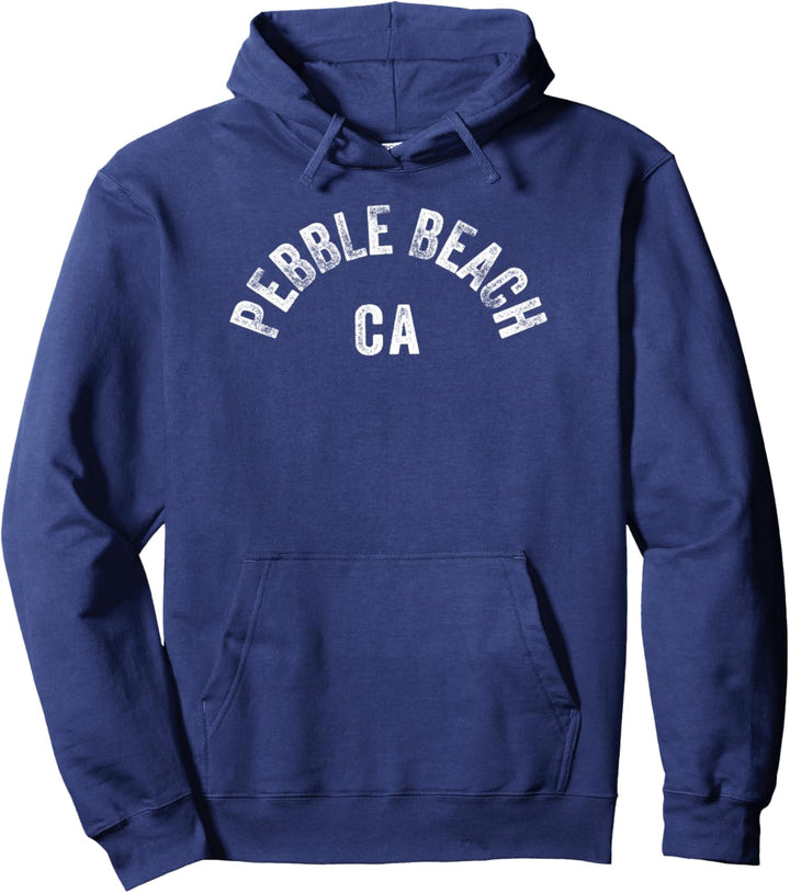 Pebble Beach Golf California Vintage Kalifornisches Design Pullover Hoodie