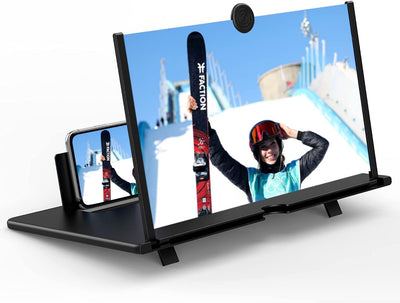 16 Zoll Handy Bildschirm Lupe，Bildschirm Vergrösserungsglas für Handy kompatibel mit Allen Smartphon