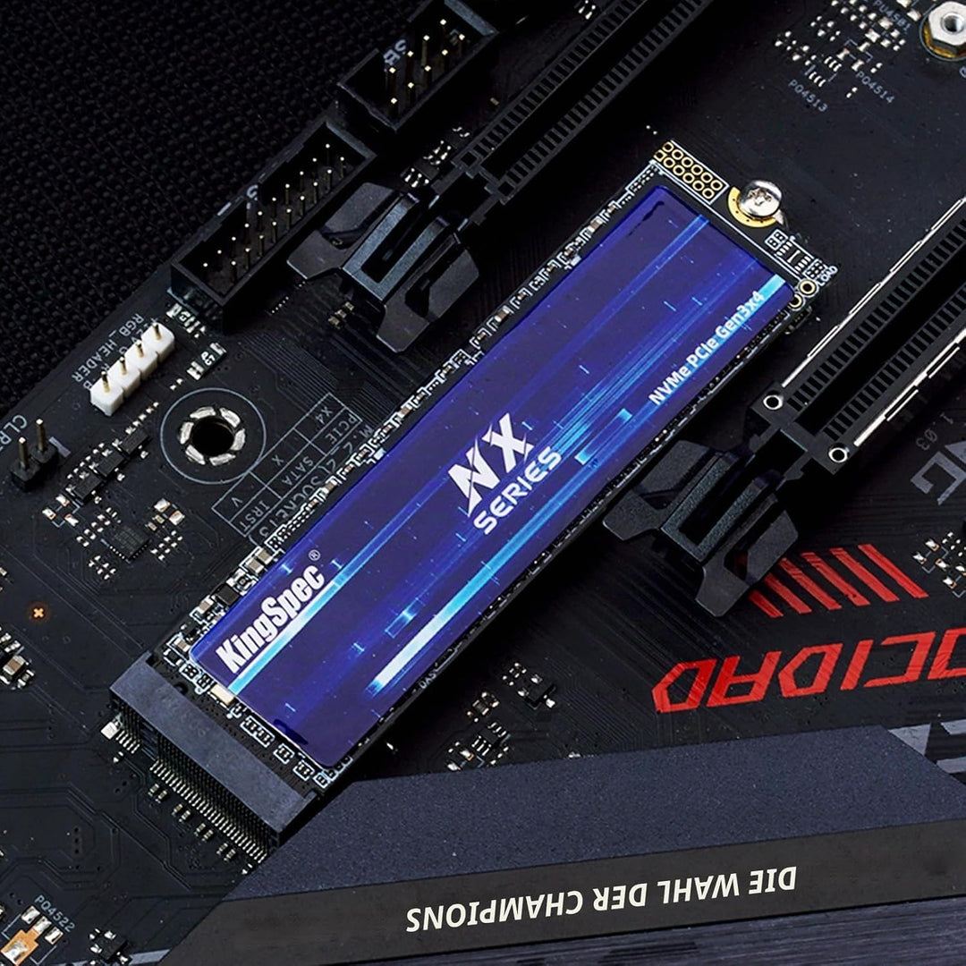 KingSpec NX-2280 2TB SSD NVMe M.2 PCIe 3.0 Gen 3x4 Gaming Solid State Drive, Up to 3500MB/s Read, 3D