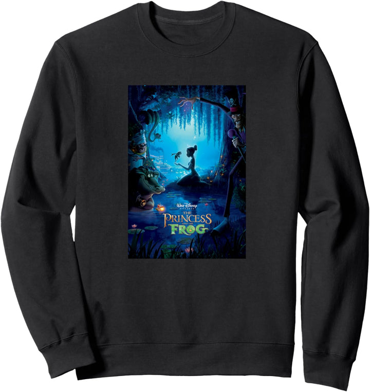 Disney Princess And The Frog Classic Poster Sweatshirt