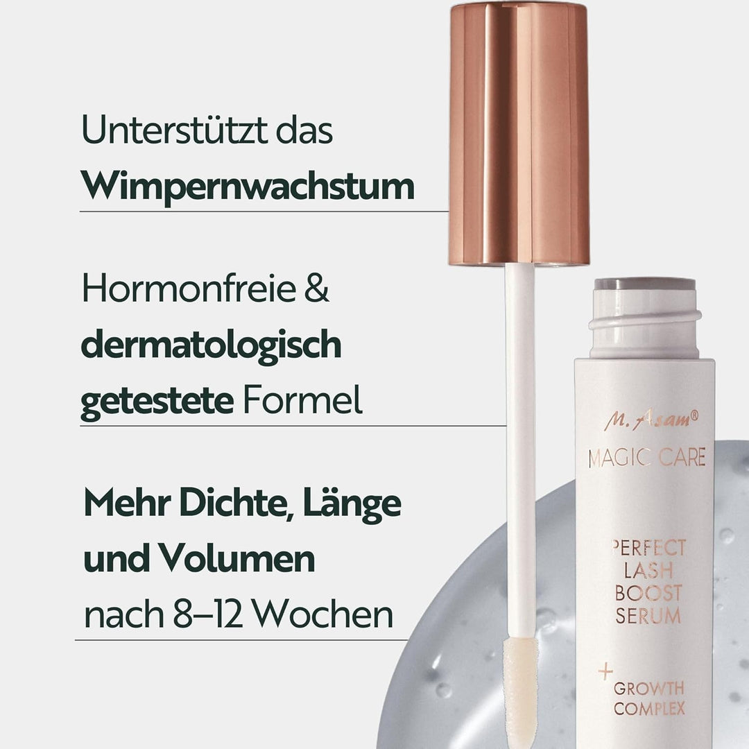 M. Asam MAGIC CARE Perfect Lash Boost Serum (7 ml) – Wimpernserum volle Wimpern & ausdrucksstarke Au