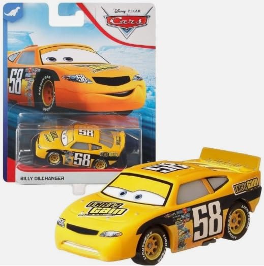 Mattel Auswahl Fahrzeuge | Modelle | Disney Cars 3 | Cast 1:55 Autos, Typ:Billy Oilchanger, Billy Oi