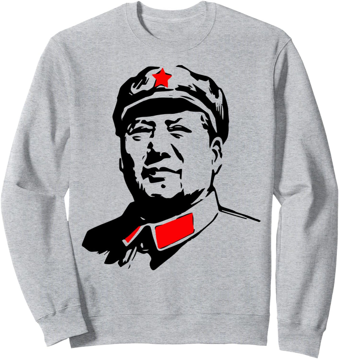 Historische Mao Zedong lustige kommunistische chinesische Sweatshirt