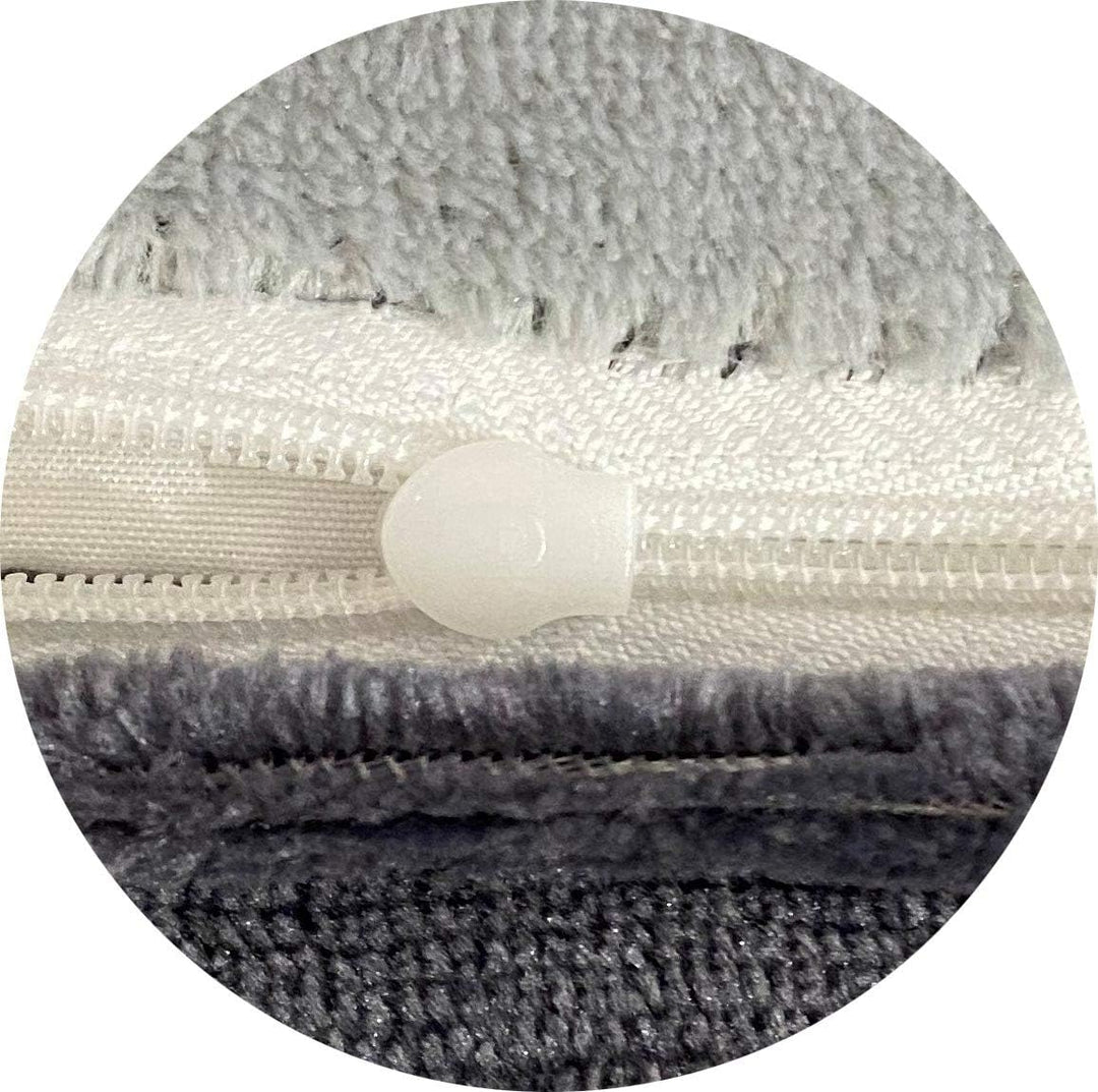 Leonado Vicenti Teddyplüsch Bettwäsche 155x220 cm Cashmere Touch Warme Winter Uni Bettbezug Deckenbe