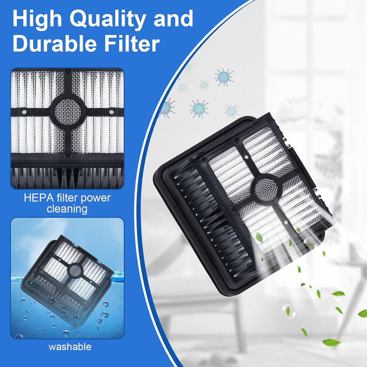 Bürstenrolle Filter Ersatzteile für DREAME M12 Smart Nass-Trocken-Staubsauger Zubehör, 2 Bürstenroll
