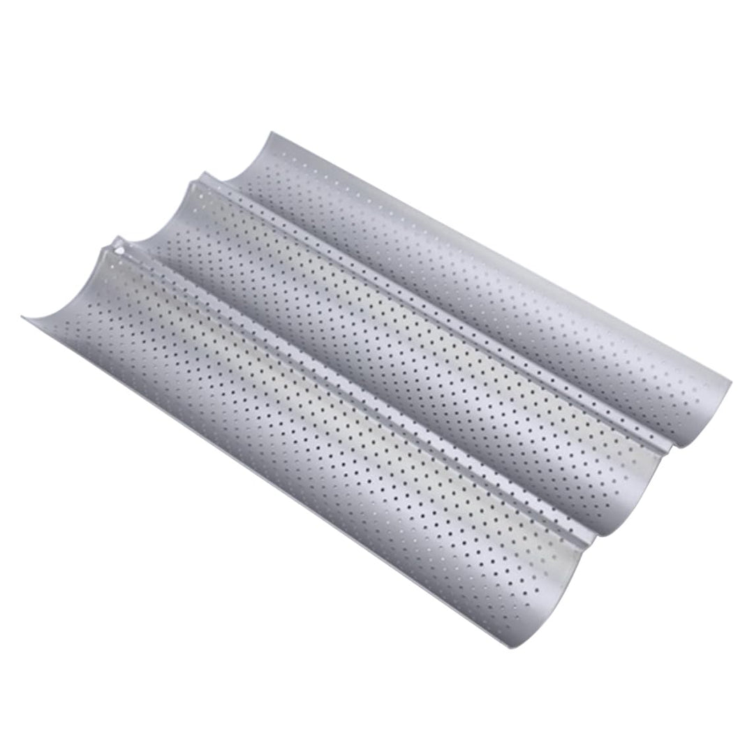 Baguette Backform, Brot Backen Zubehör, Backformen, Baguette-Backblech mit Antihaftbeschichtung für