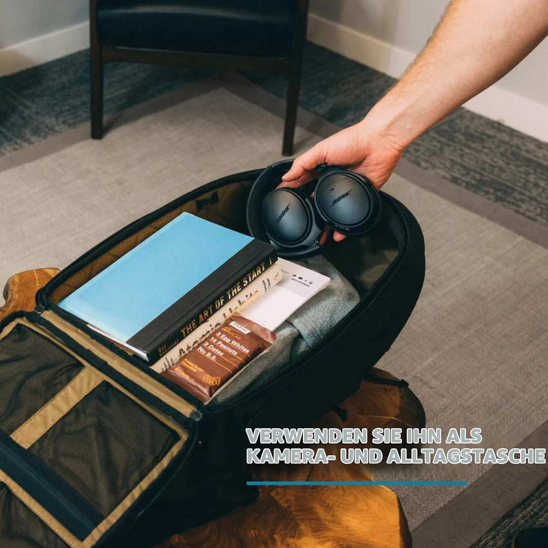Gomatic Peter McKinnon Daypack + Divider Kit | Kamera-Rucksack | Tagesrucksack | Reisetasche | Lapto