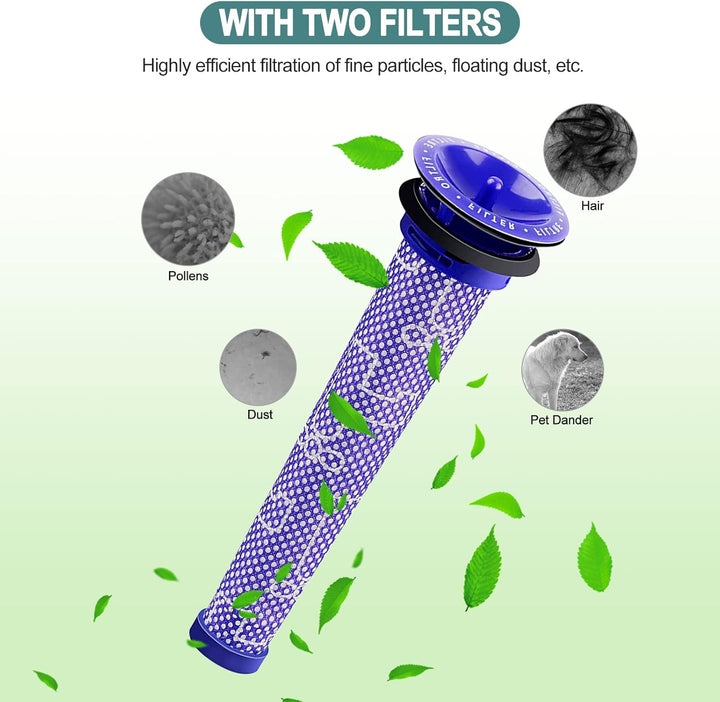 EICHXO 21.6V 4500mAh Ersatzakku Kompatibel mit Dyson V8 Akku Li-Ionen Batterie für V8 Absolute Anima