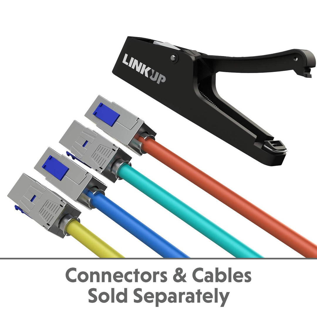 LINKUP - Easy Press Jack Tool für LINKUP Cat8/Cat6A RJ45 Field Termination┃Ethernet LAN Netzwerk┃für