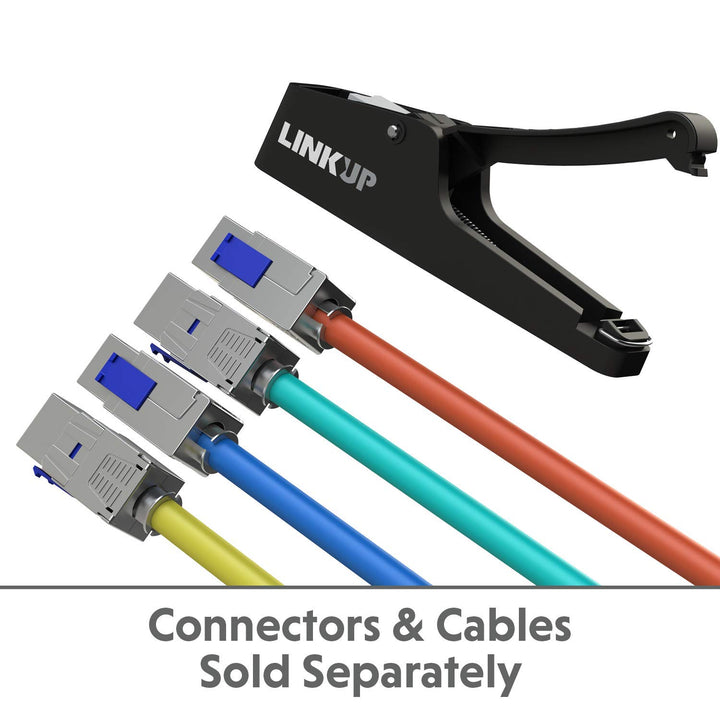 LINKUP - Easy Press Jack Tool für LINKUP Cat8/Cat6A RJ45 Field Termination┃Ethernet LAN Netzwerk┃für