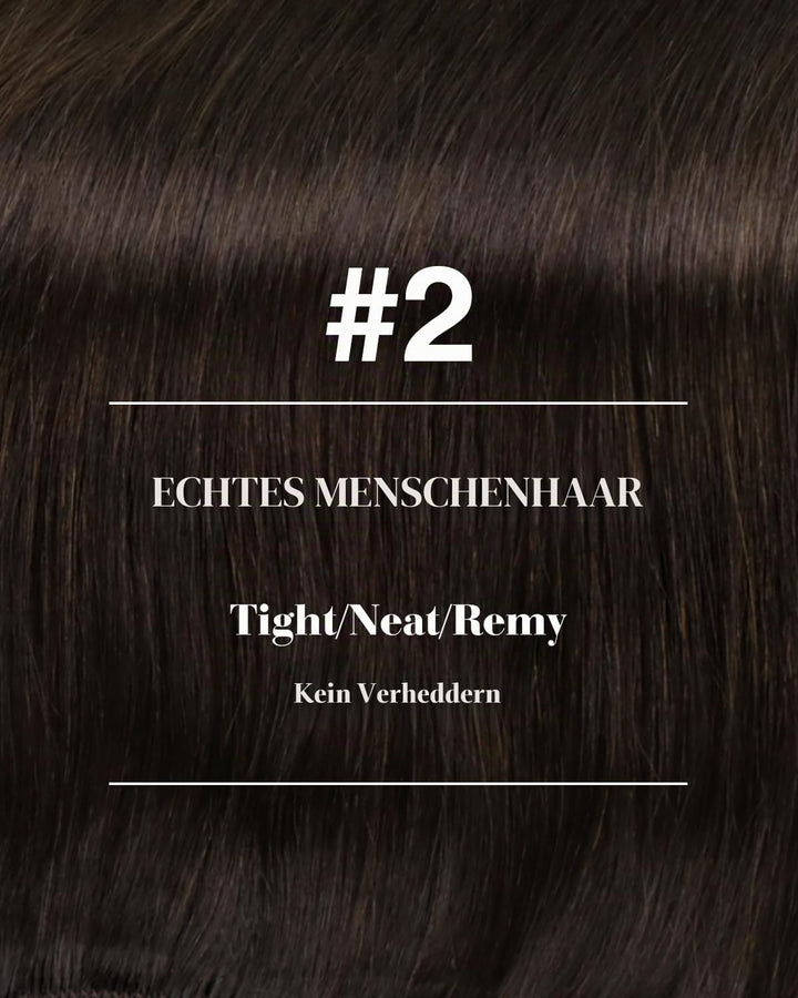 Hetto Braun Echthaar Tressen Extensions Remy Tressen Echthaar Extensions Naturlich Tressen Echthaar