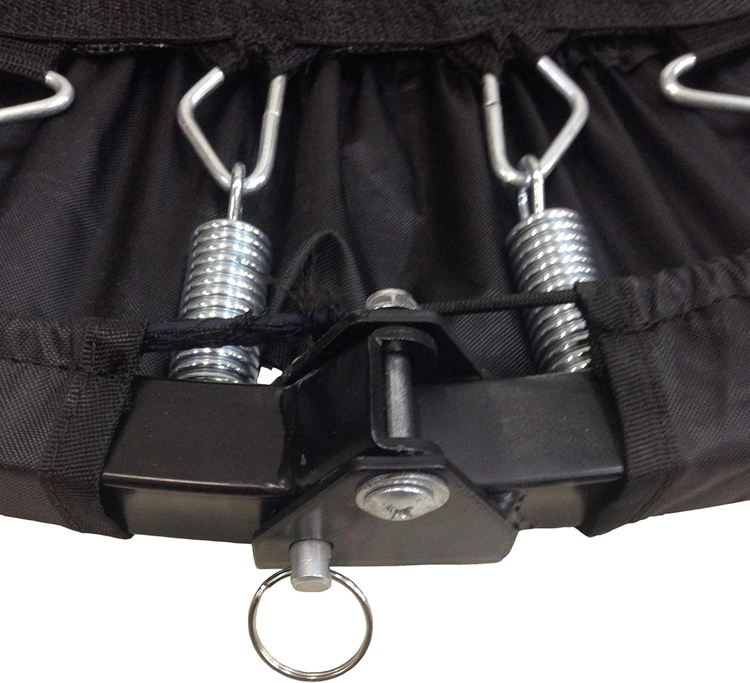 JUMP4FUN Trampolin Fitness Schwarz Grösse 122 cm