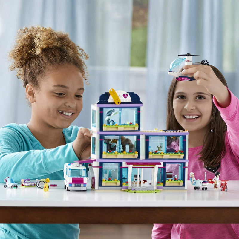 LEGO Friends 41318 - "Heartlake Krankenhaus Konstruktionsspiel, bunt, Heartlake Krankenhaus