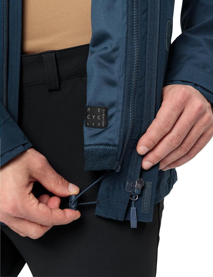 VAUDE Herren Rosemoor 3in1 Jacke Doppeljacke S dark sea, S dark sea