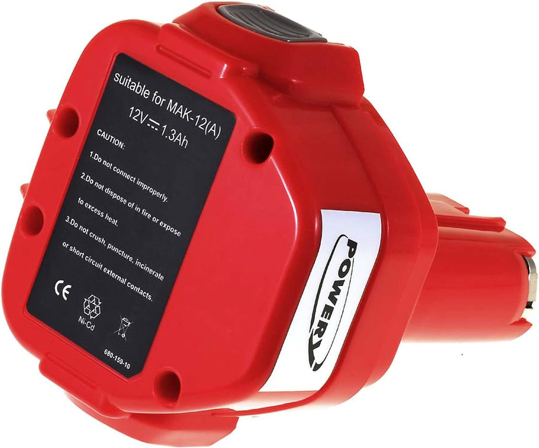 Akku für Makita Bohrschrauber 6319DWFE3 12V 1500mAh, 12V, NiMH
