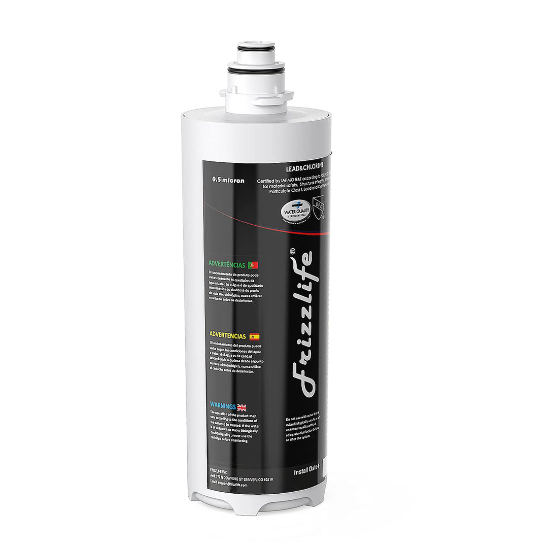 Frizzlife MK99 Ersatz-Filterkartusche mit FZ-2-Filterkartusche innen.