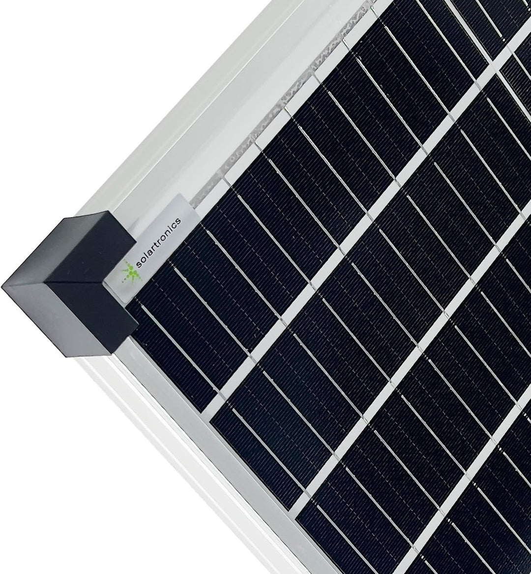 60 Watt Mono Solarmodul 10 Busbars 210mm Zellformat Solarpanel