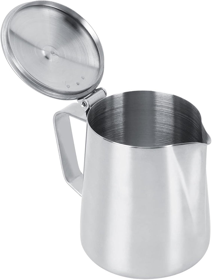 Tasse ziehen,350ml Espresso Steaming Pitchers Edelstahl Milch Craft Kaffee Latte Schaum Art Krug Kru