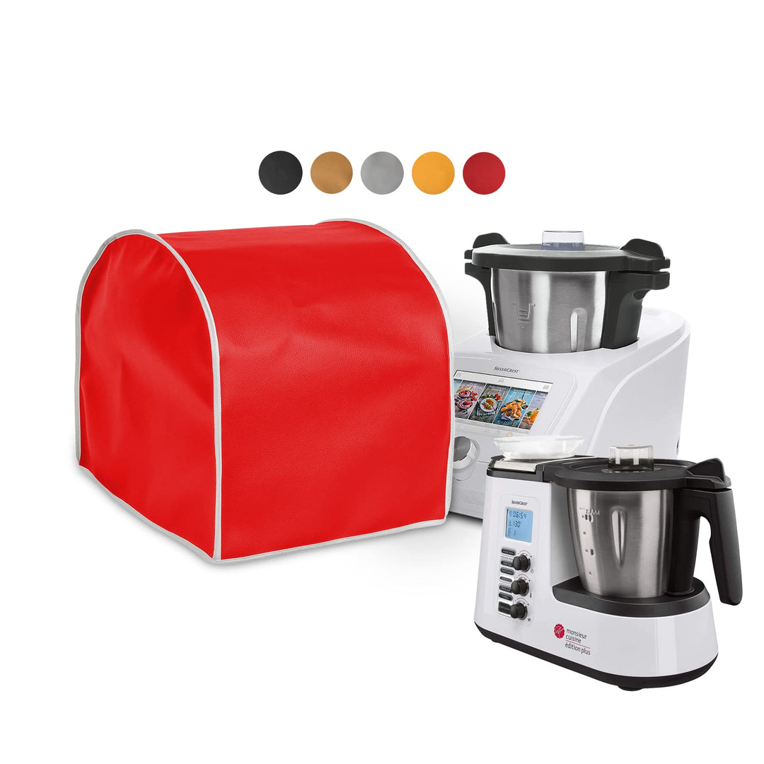 Schutzhülle von hoher Qualität, kompatibel mit Monsieur Cuisine Connect und Plus. Handgefertigt. Mat