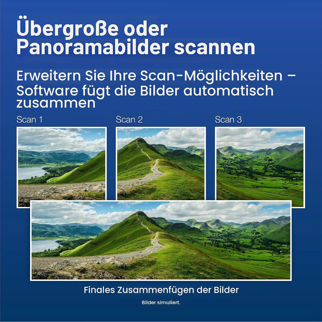 Epson - Perfection V39 II - Farbfoto- und Dokumenten-Flachbettscanner - 4800 DPI optische Auflösung