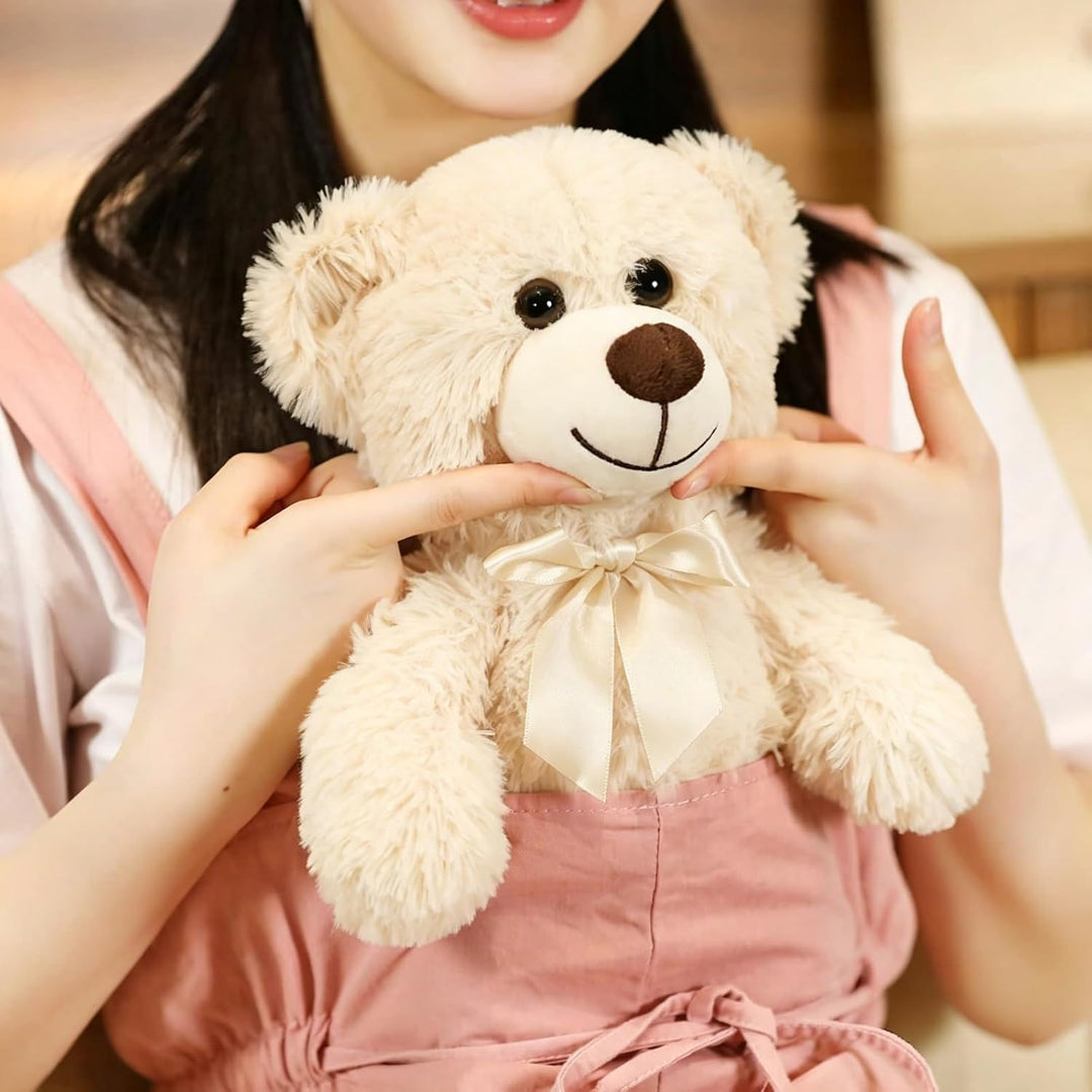 SNOWOLF Bear Plush Cute Stuffed Animal Toys Pillow Bear Doll Gift for Kids Boys Girls Birthday Chris
