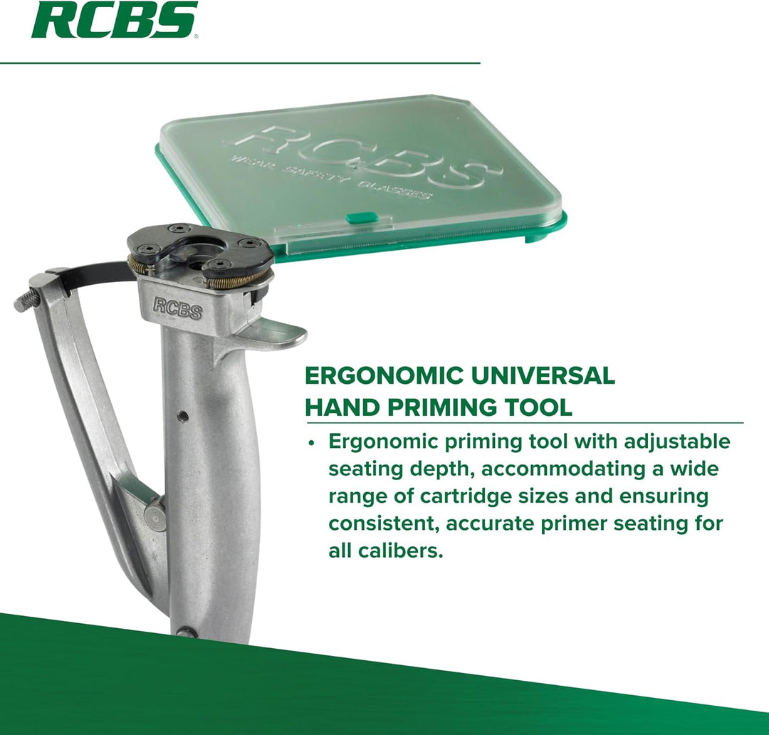 RCBS 90201 Universal Hand Priming Tool, Green Technische, Technische