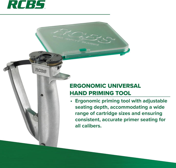 RCBS 90201 Universal Hand Priming Tool, Green Technische, Technische