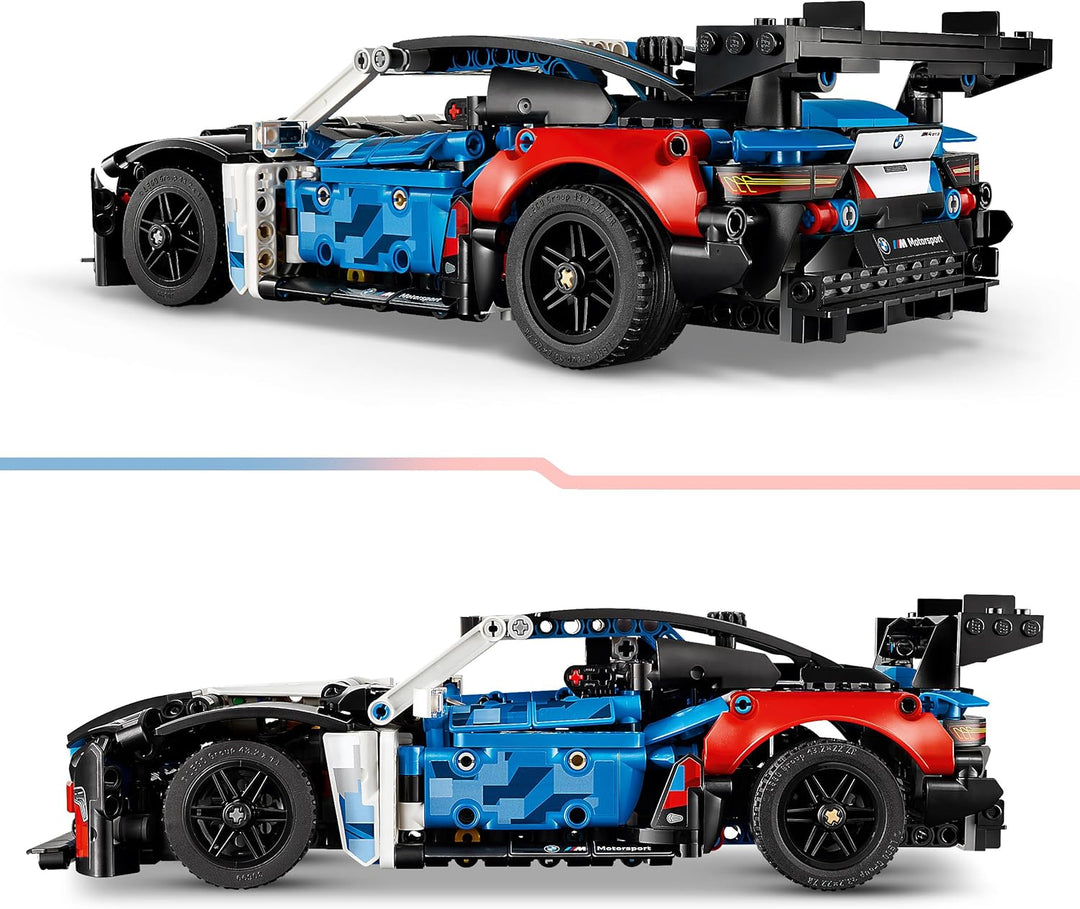 LEGO Technic BMW M4 GT3 EVO Rennwagen - Modellbausatz mit V6-Motor, Lenkung & öffnenden Türen - Gami