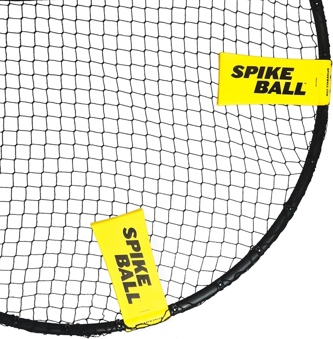 Spikeball Standard 3-Ball-Set – Spiel für Garten, Strand, Park, drinnen Gelb/Schwarz Single, Gelb/Sc
